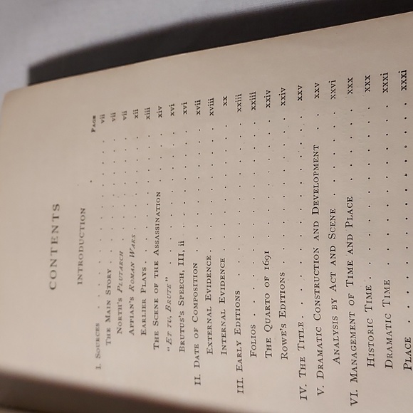 Vintage Julius Caesar The New Hudson Shakesphere Hard Cover Book - Picture 7 of 10